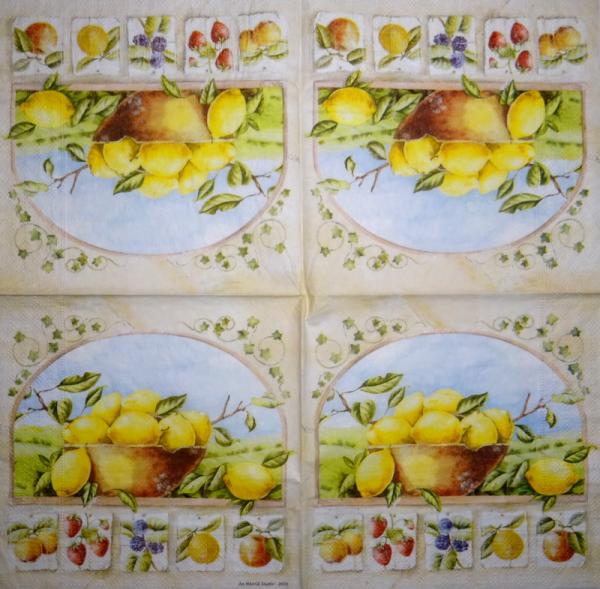 222 Lemons, Oranges - 3-ply - Art Image Studio 2003